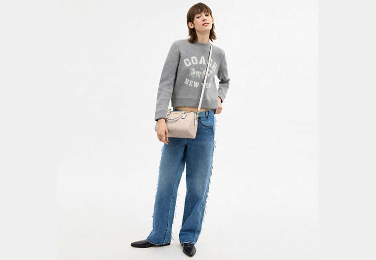 Rowan Satchel Bag In Signature Canvas