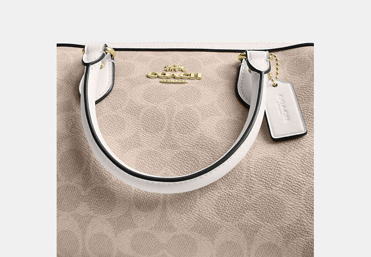 Rowan Satchel Bag In Signature Canvas