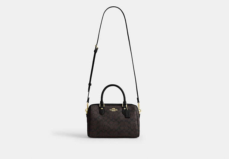 Rowan Satchel Bag In Signature Canvas