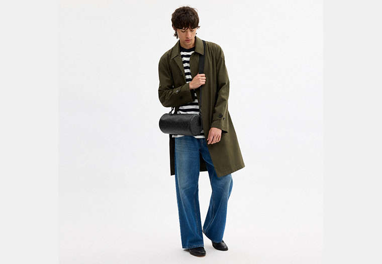 Andre Barrel Bag 30 In Signature Canvas
