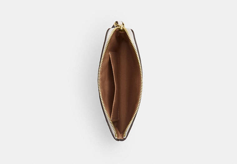 Corner Zip Wristlet With Cherry Print