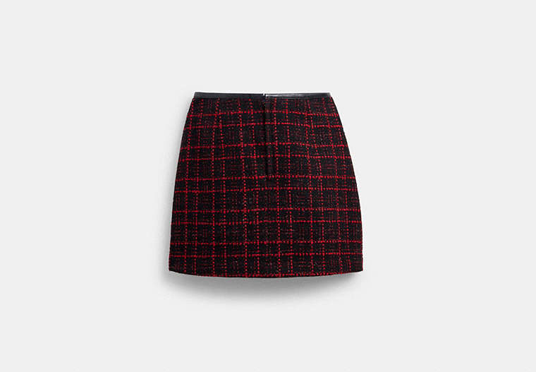Sculpted C Tweed Skirt