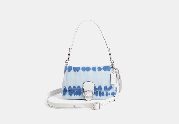 Restored Soft Tabby Shoulder Bag With Tie-Dye