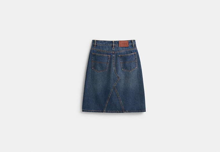 Restored Denim Skirt