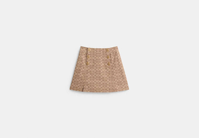 Restored Signature Short Skirt