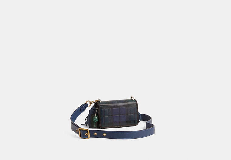 Reloved Bandit Crossbody Bag With Plaid Print