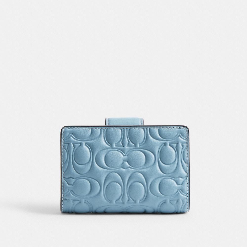 Medium Corner Zip Wallet In Signature Leather