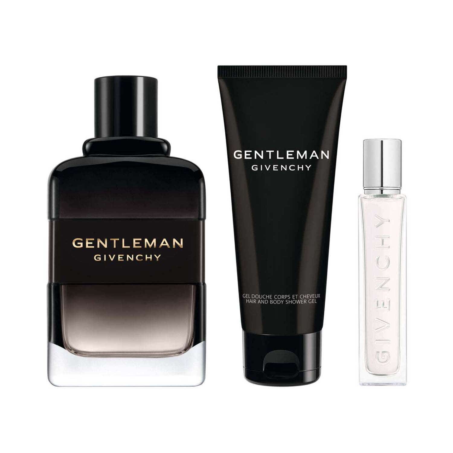 Givenchy Gentleman Boisee Gift Set (EDP 100ml + Shower Gel 75ml + Travel Spray 12.5ml) - Givenchy