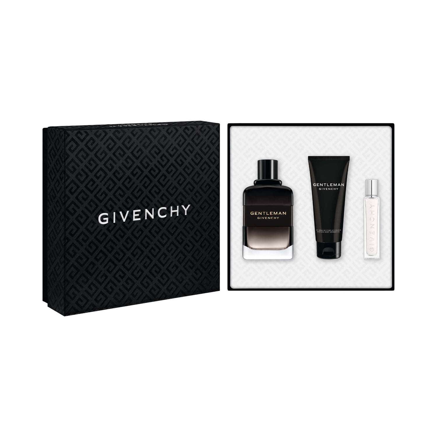 Givenchy Gentleman Boisee Gift Set (EDP 100ml + Shower Gel 75ml + Travel Spray 12.5ml) - Givenchy