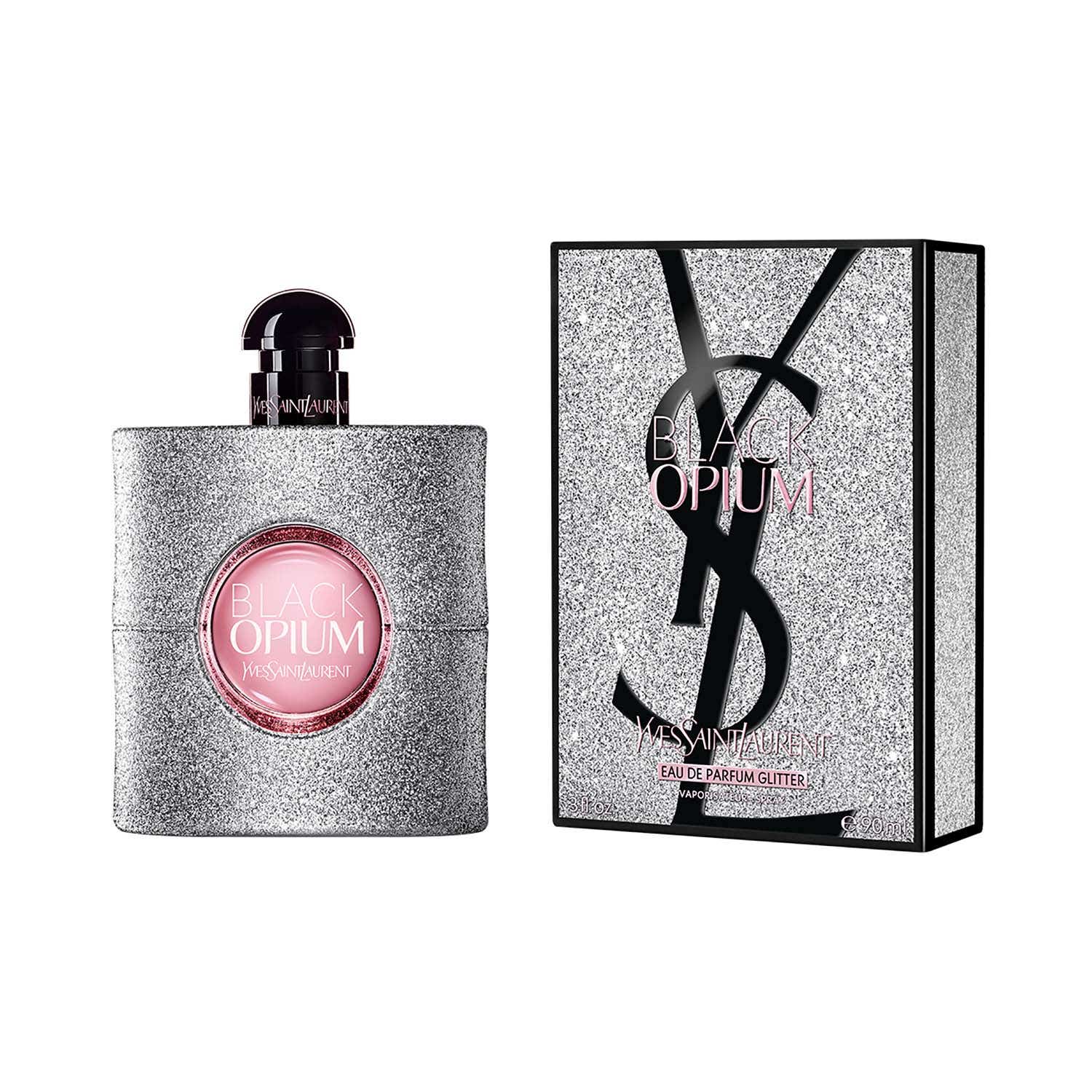 Yves Saint Laurent Black Opium Eau De Parfum Glitter (90 ml) - Yves Saint Laurent