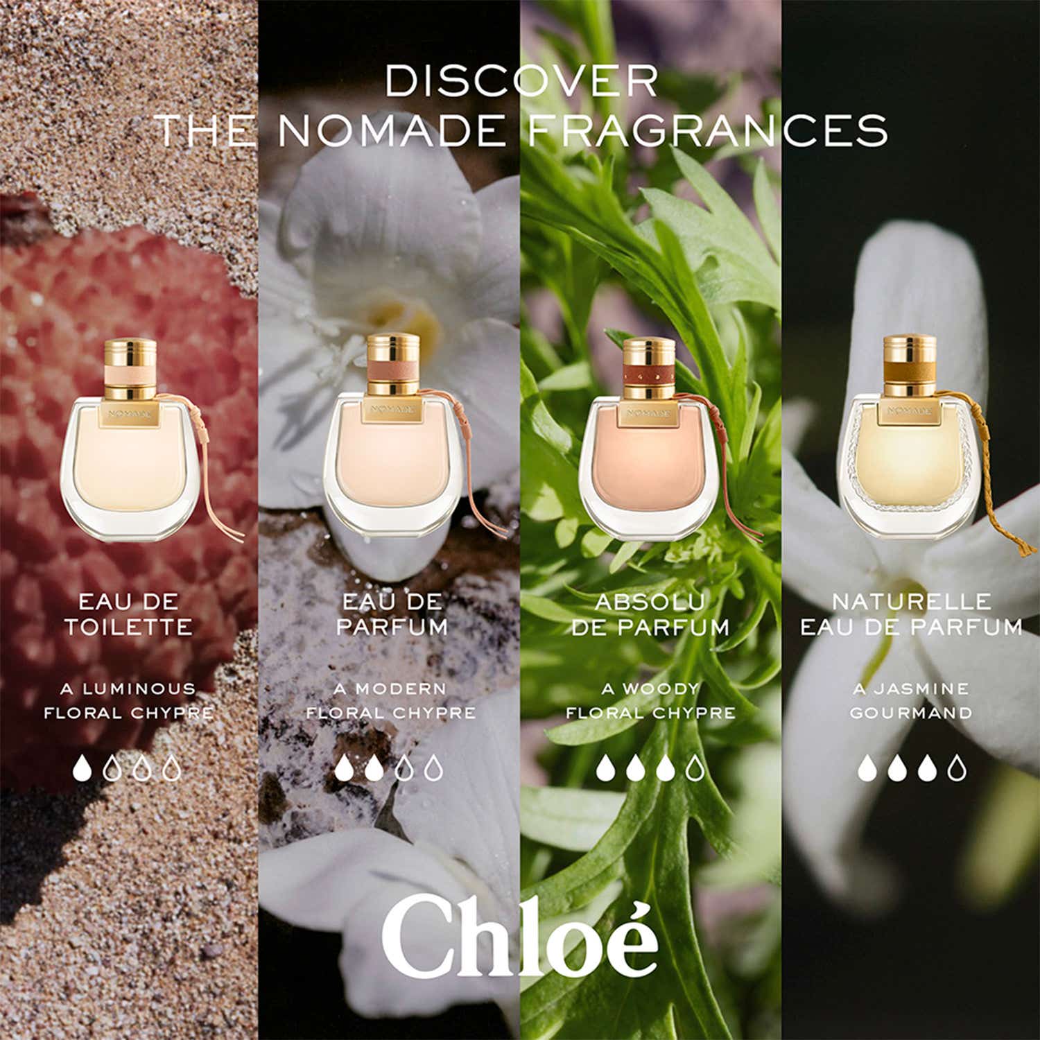 Chloe Nomade Jasmin Naturelle Eau De Parfum Spray (75ml) - Chloe
