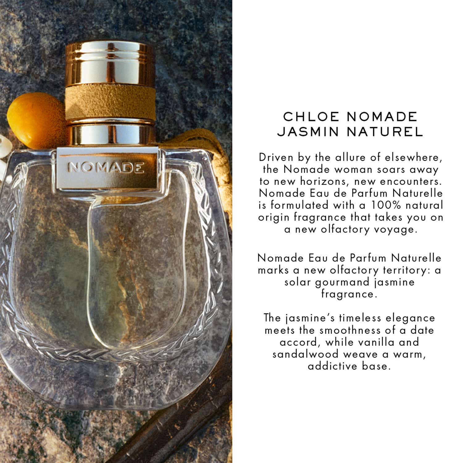 Chloe Nomade Jasmin Naturelle Eau De Parfum Spray (75ml) - Chloe