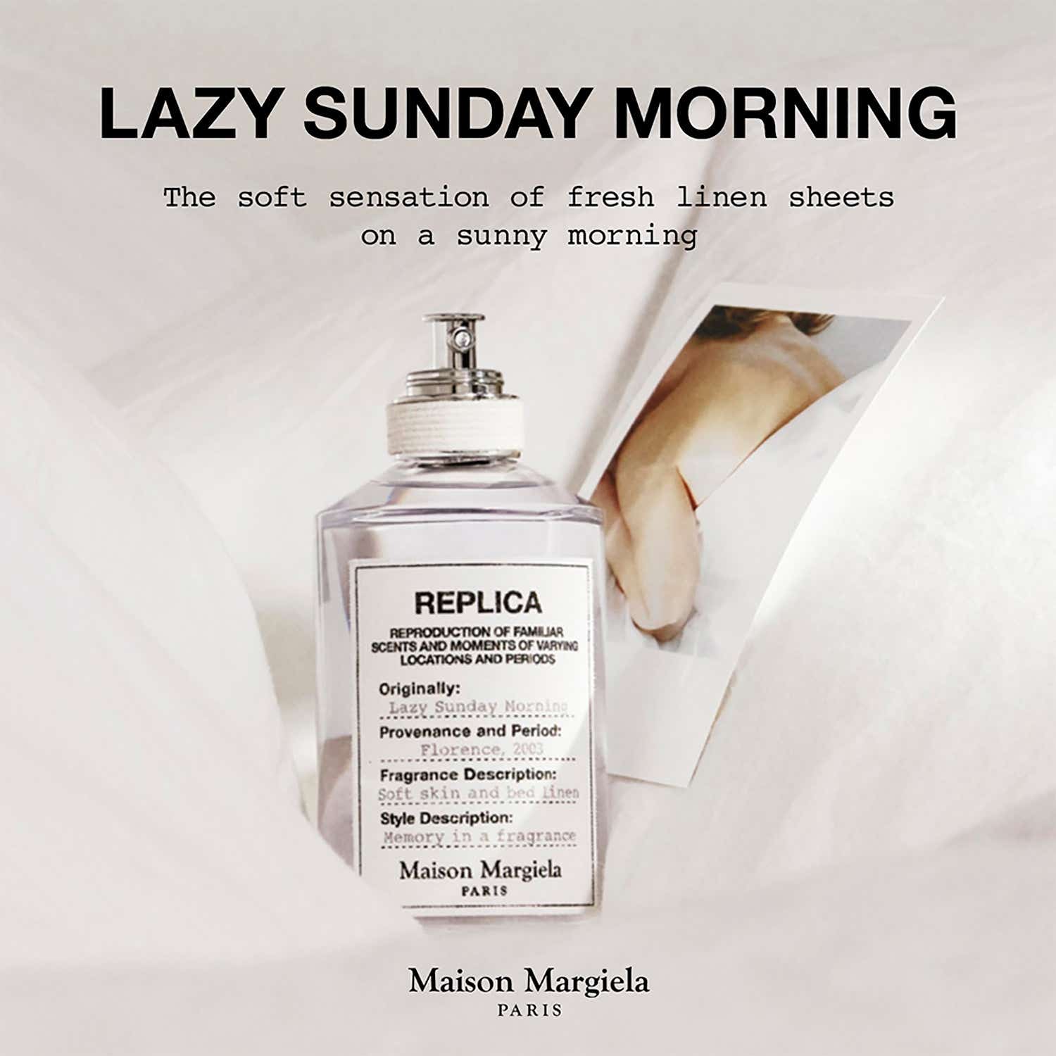 Maison Margiela Replica Lazy Sunday Morning Eau De Toilette (100ml) - Maison Margiela