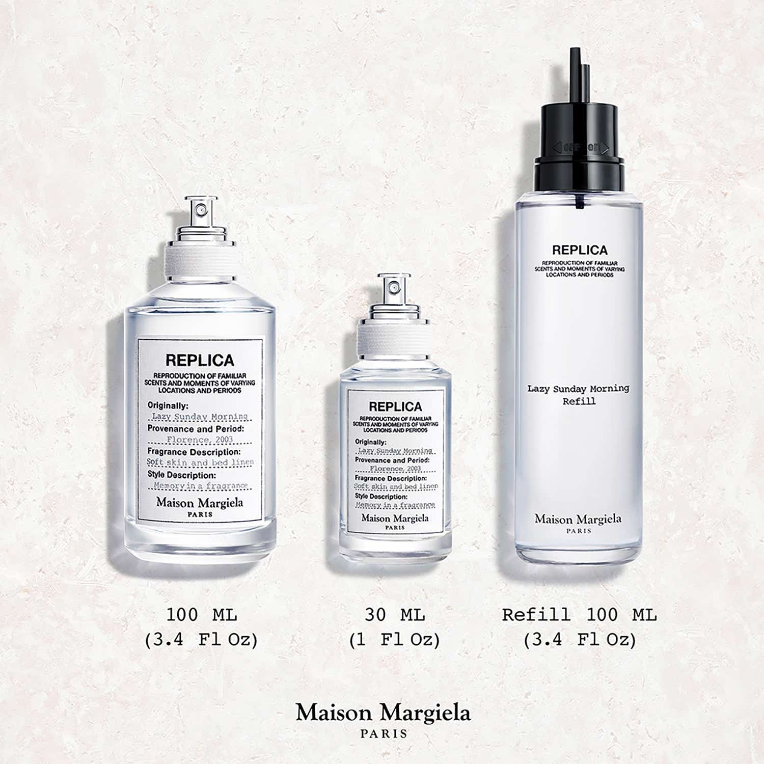 Maison Margiela Replica Lazy Sunday Morning Eau De Toilette (100ml) - Maison Margiela