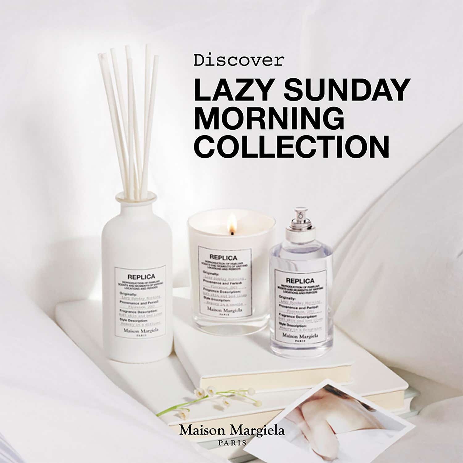 Maison Margiela Replica Lazy Sunday Morning Eau De Toilette (100ml) - Maison Margiela
