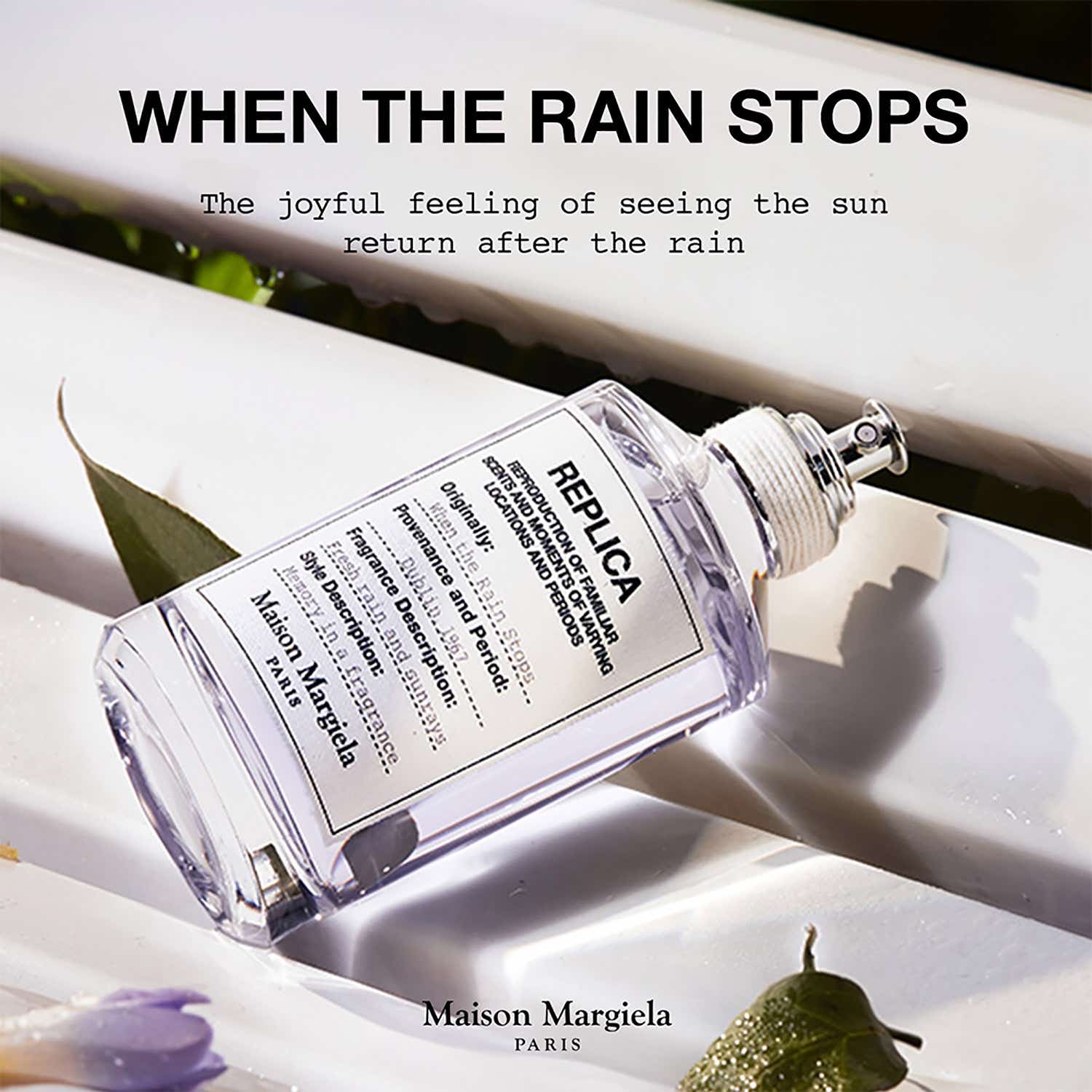 Maison Margiela Replica When The Rain Stops Eau De Toilette (100ml) - Maison Margiela