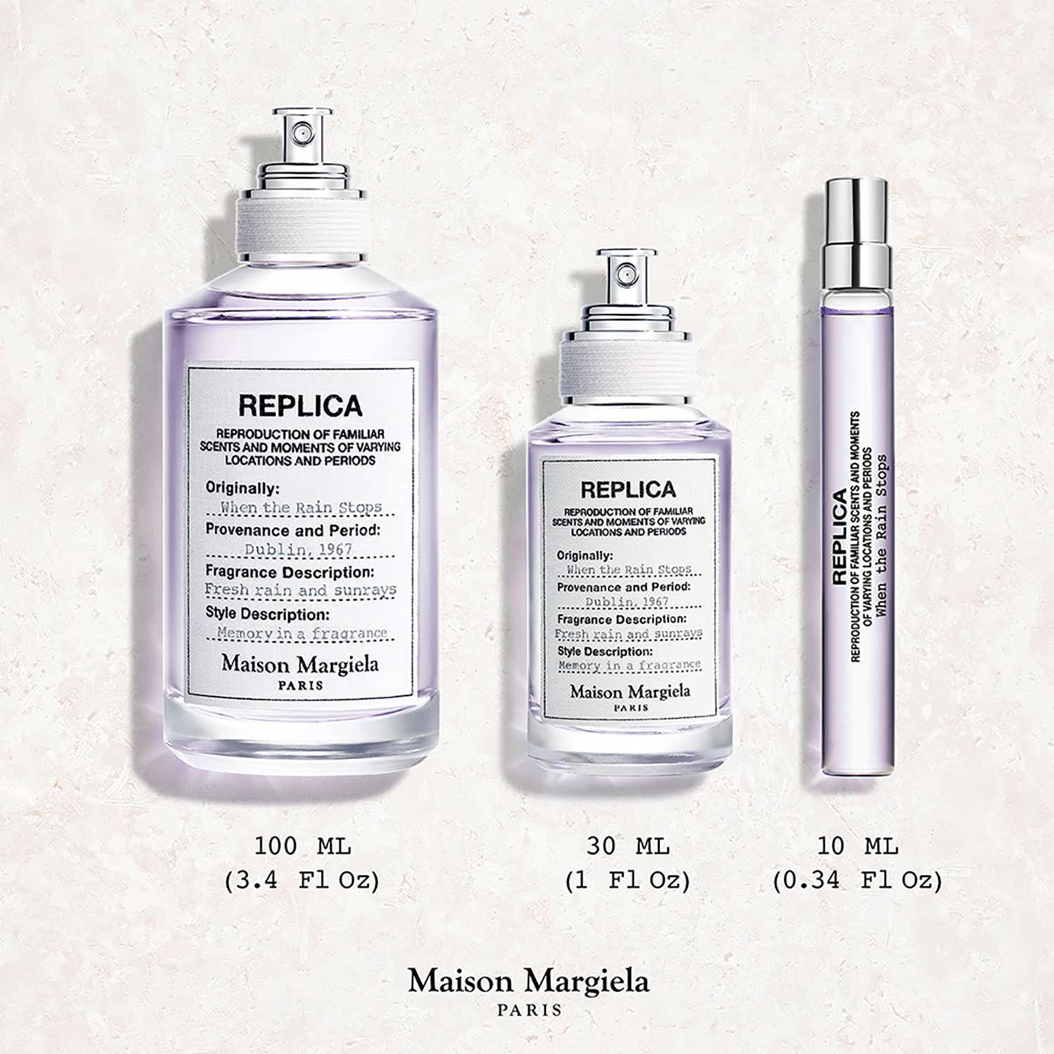Maison Margiela Replica When The Rain Stops Eau De Toilette (100ml) - Maison Margiela
