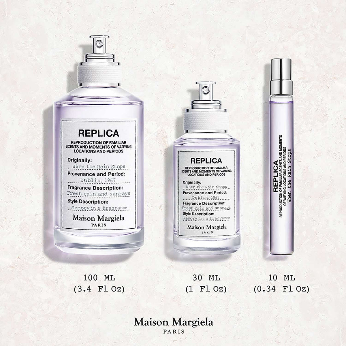 Maison Margiela Replica When The Rain Stops Eau De Toilette (100ml) - Maison Margiela