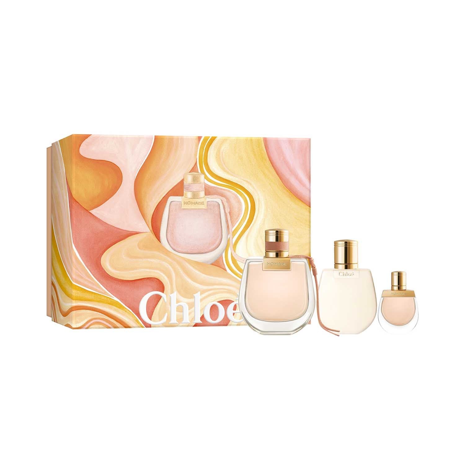 Chloe Nomade Giftset - Eau De Parfum 75 ml + Body Lotion 100 ml + Miniature EDP 5 ml - Chloe