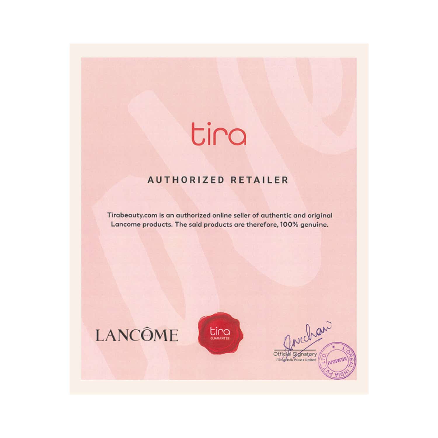 Lancome Tresor Eau De Parfum For Her Classic Rose (100 ml) - Lancome