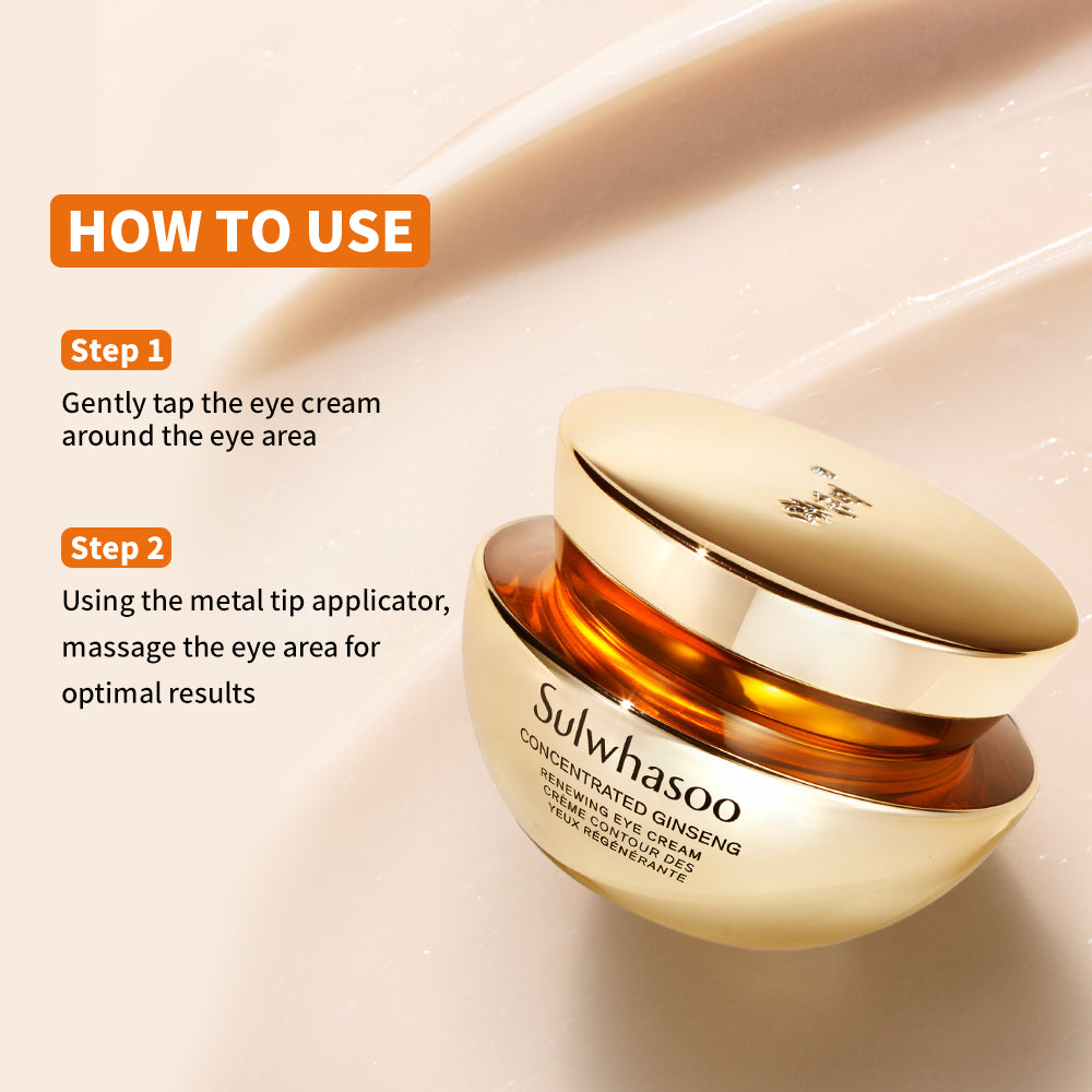 Sulwhasoo Concentrated Ginseng Renewing Eye Cream (20ml) - Sulwhasoo