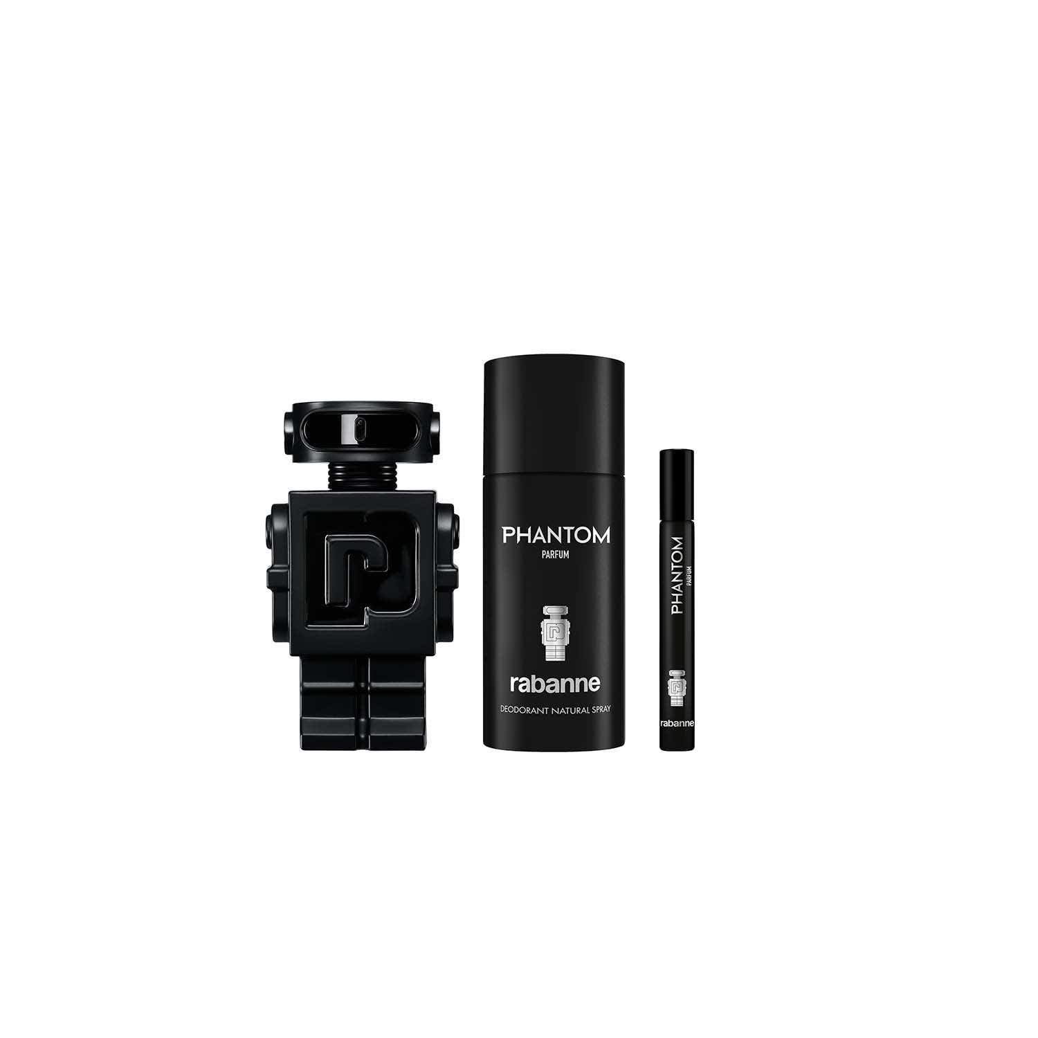 Rabanne Phantom Parfum with Deo & Megaspritzer (3 pcs) - Rabanne