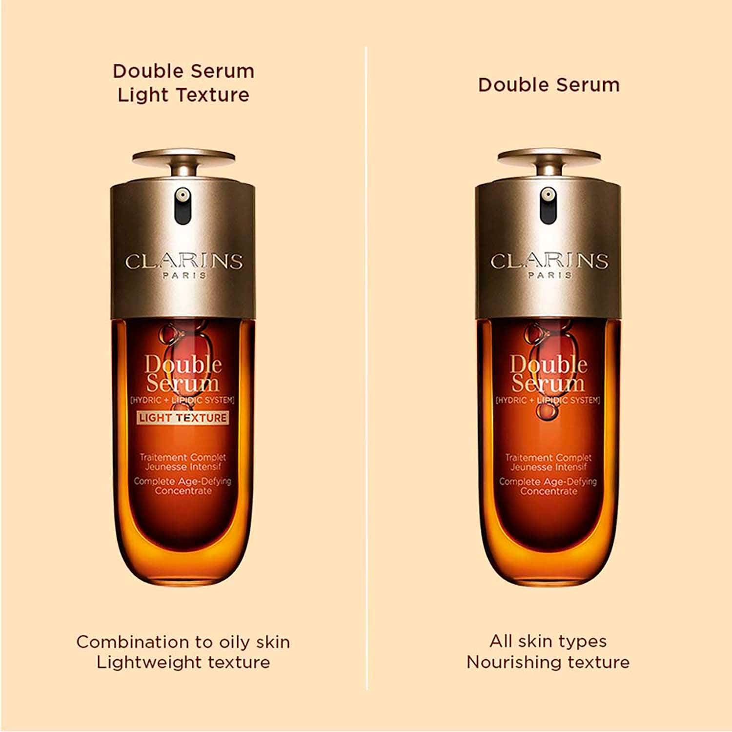 Clarins Double Serum Light Texture (50 ml) - Clarins
