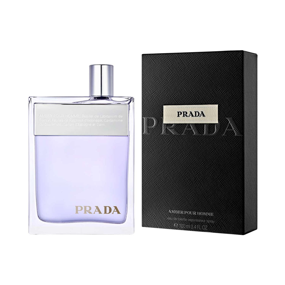 Prada Amber Men Eau De Toilette (100ml) - Prada