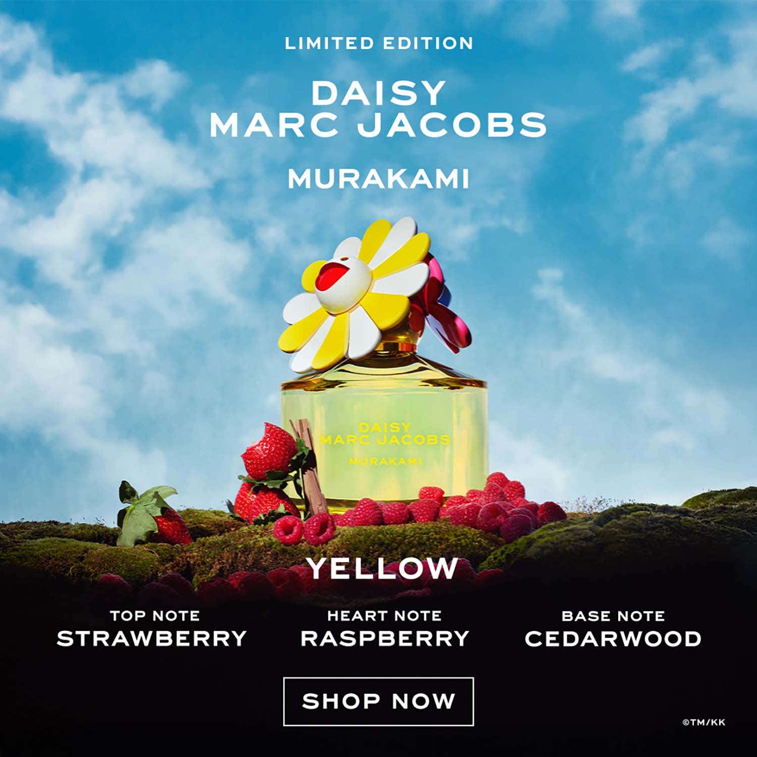 Marc Jacobs Daisy Murakami Yellow Limited-Edition Eau De Parfum for Women (50 ml) - Marc Jacobs