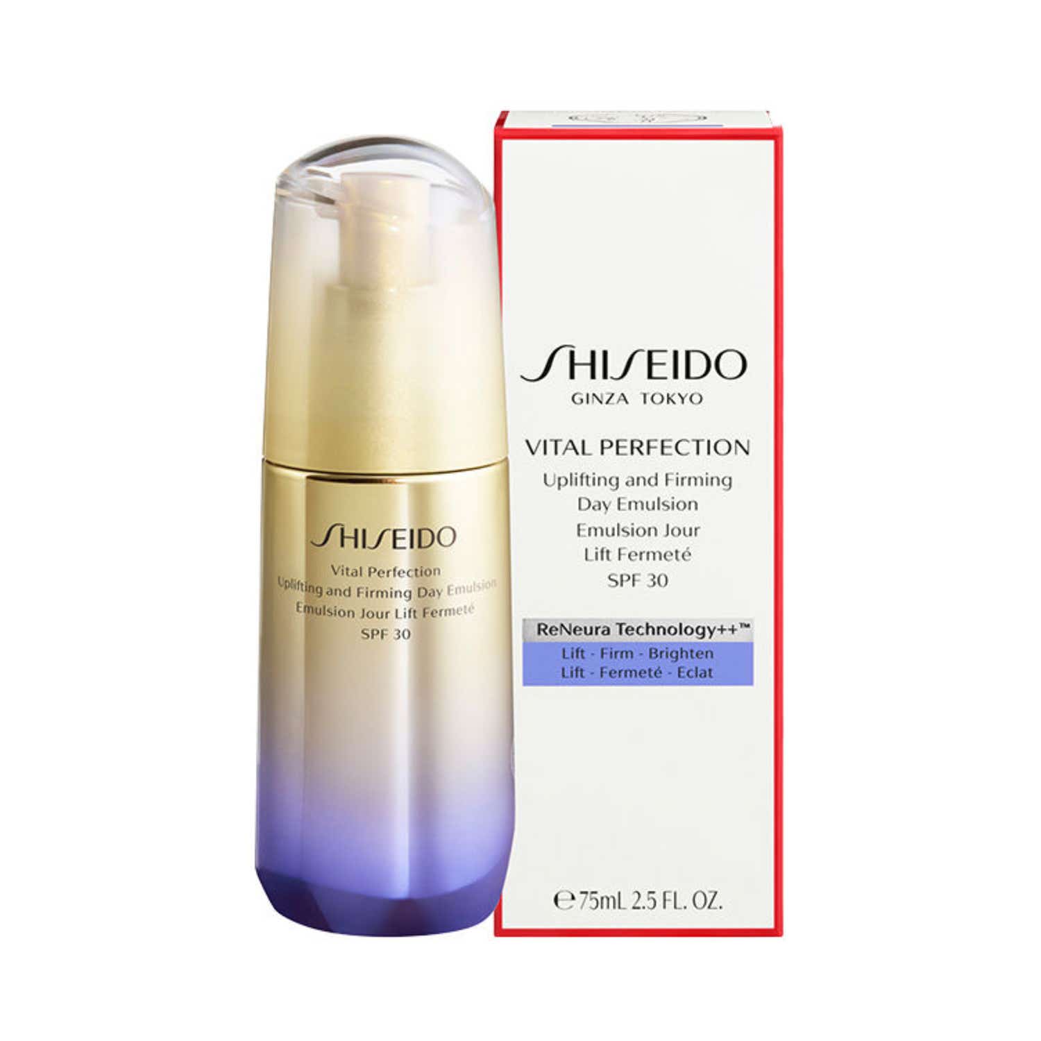 Shiseido Vital Perfection Uplifting and Firming Day Emulsion (75ml) - Shiseido