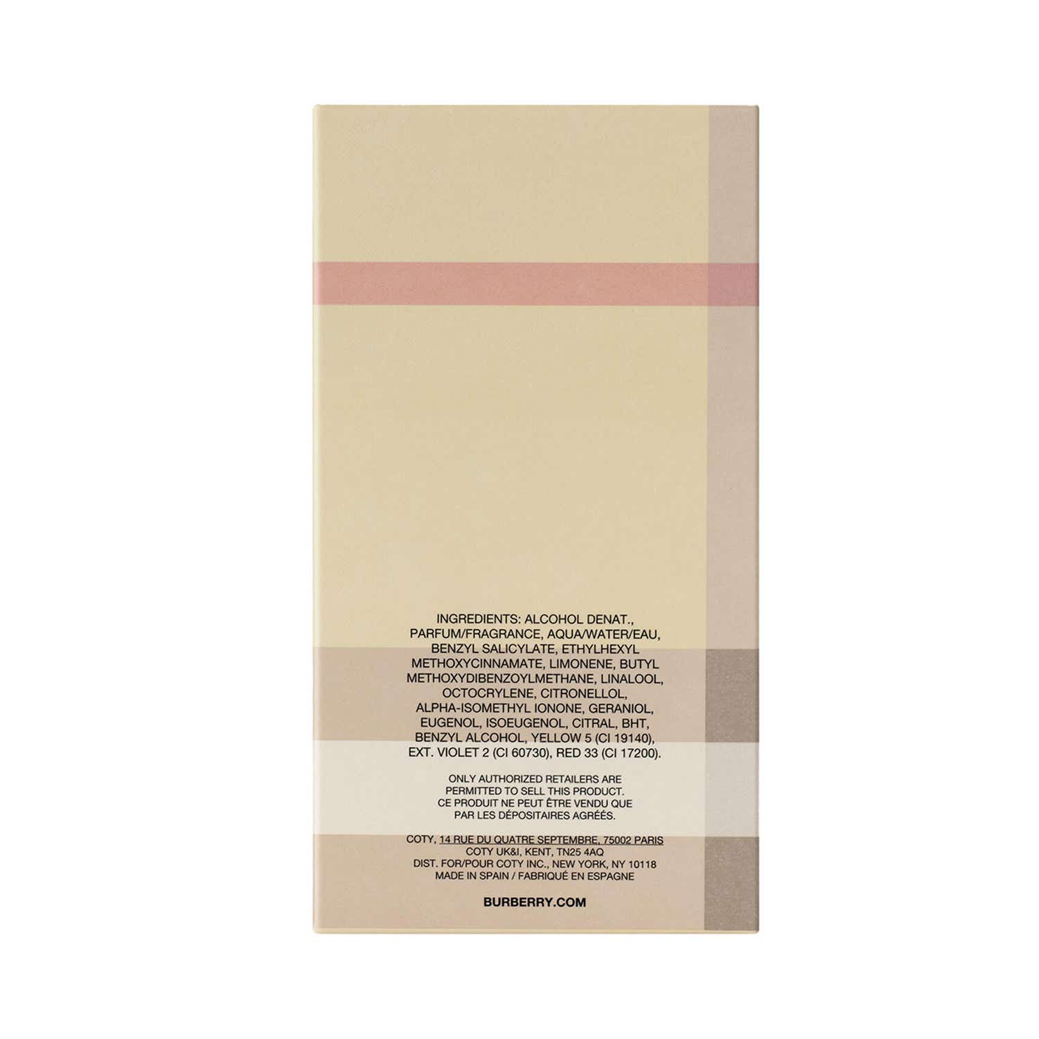 Burberry London Women Eau De Parfum (100ml) - Burberry