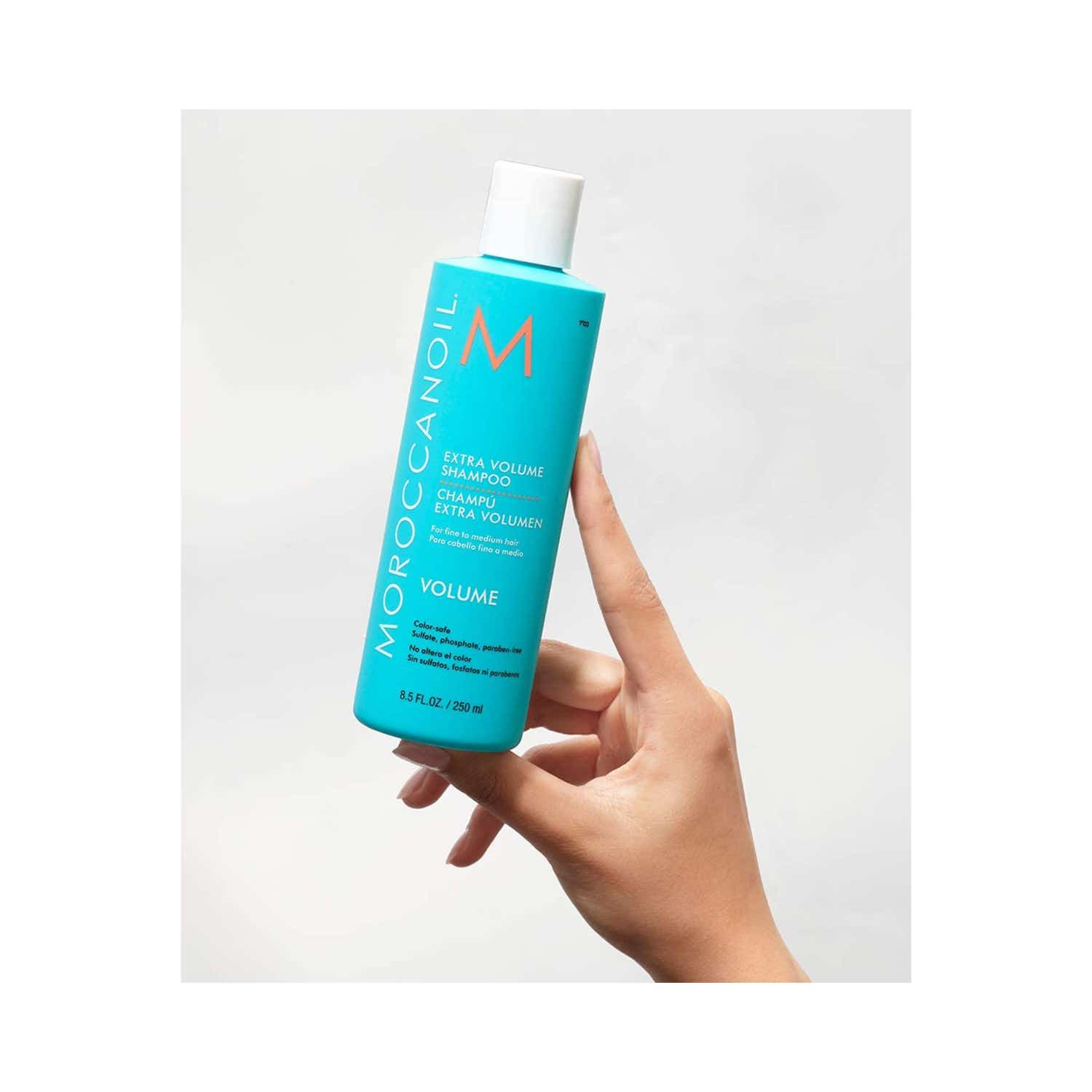 Moroccanoil Extra Volume Conditioner, Shampoo and Volumizing Mousse Hair Spray Combo (3 x 250 ml) - Moroccanoil