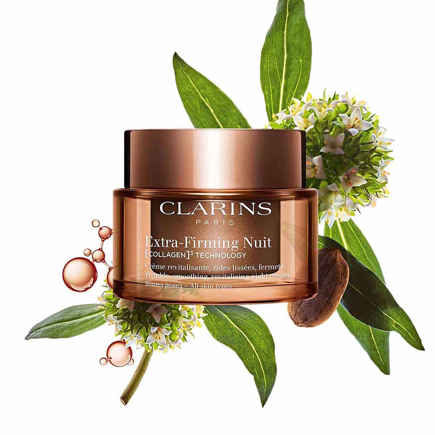 Clarins Extra-Firming Night Cream - All Skin Types (50 ml) - Clarins