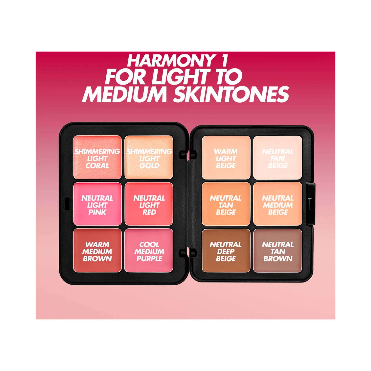 Make Up For Ever Hd Skin Face Essentials Palette - HARMONY 1 (25.8 g) - Make Up For Ever
