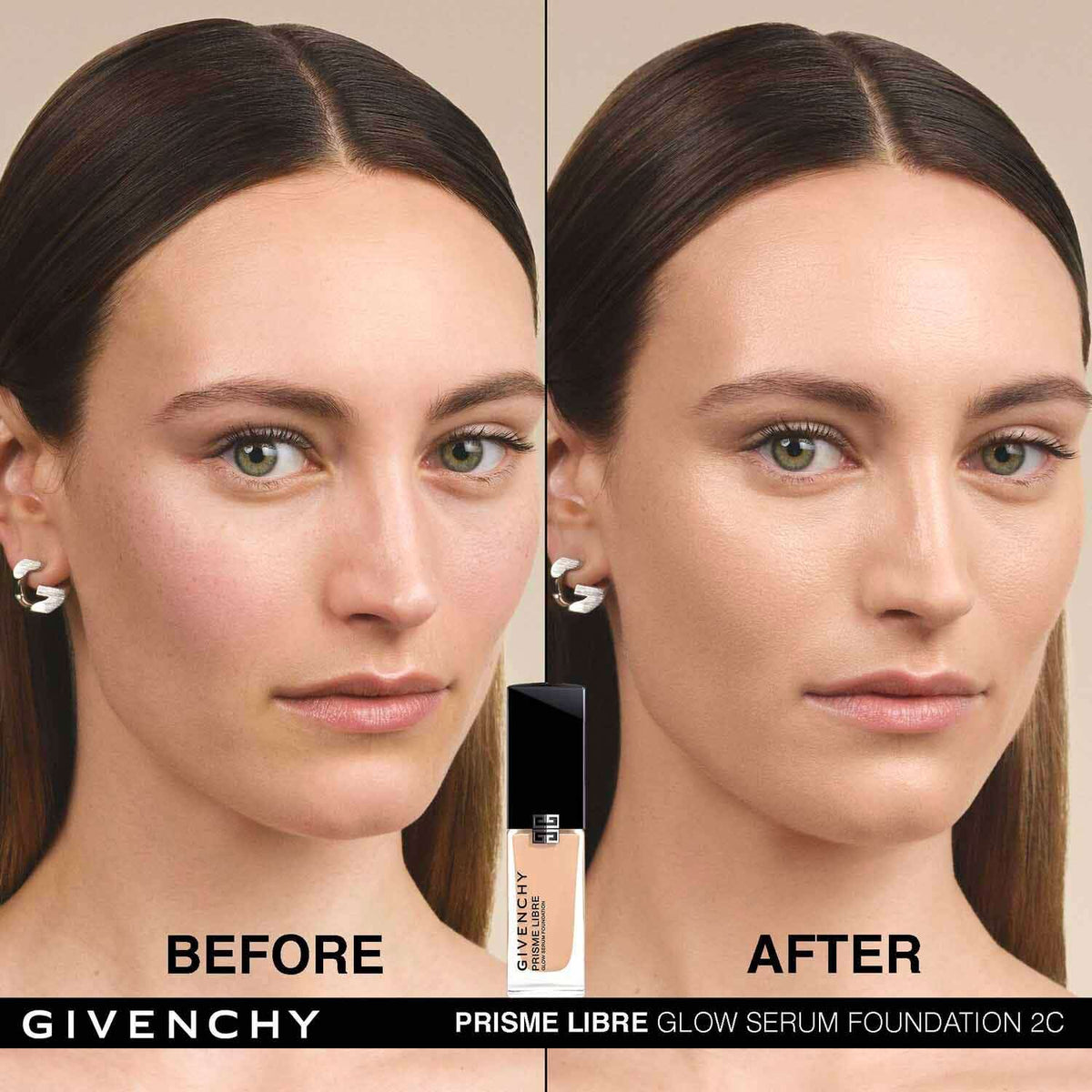 Givenchy Prisme Libre Glow Serum Foundation - 2C (30 ml) - Givenchy