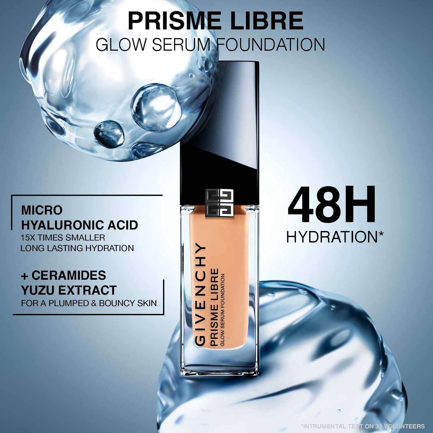 Givenchy Prisme Libre Glow Serum Foundation - 3.5N (30 ml) - Givenchy