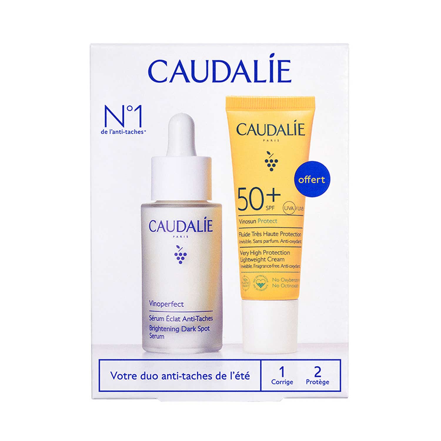 Caudalie Vinoperfect Serum and Suncare Set (2 pcs) - Caudalie