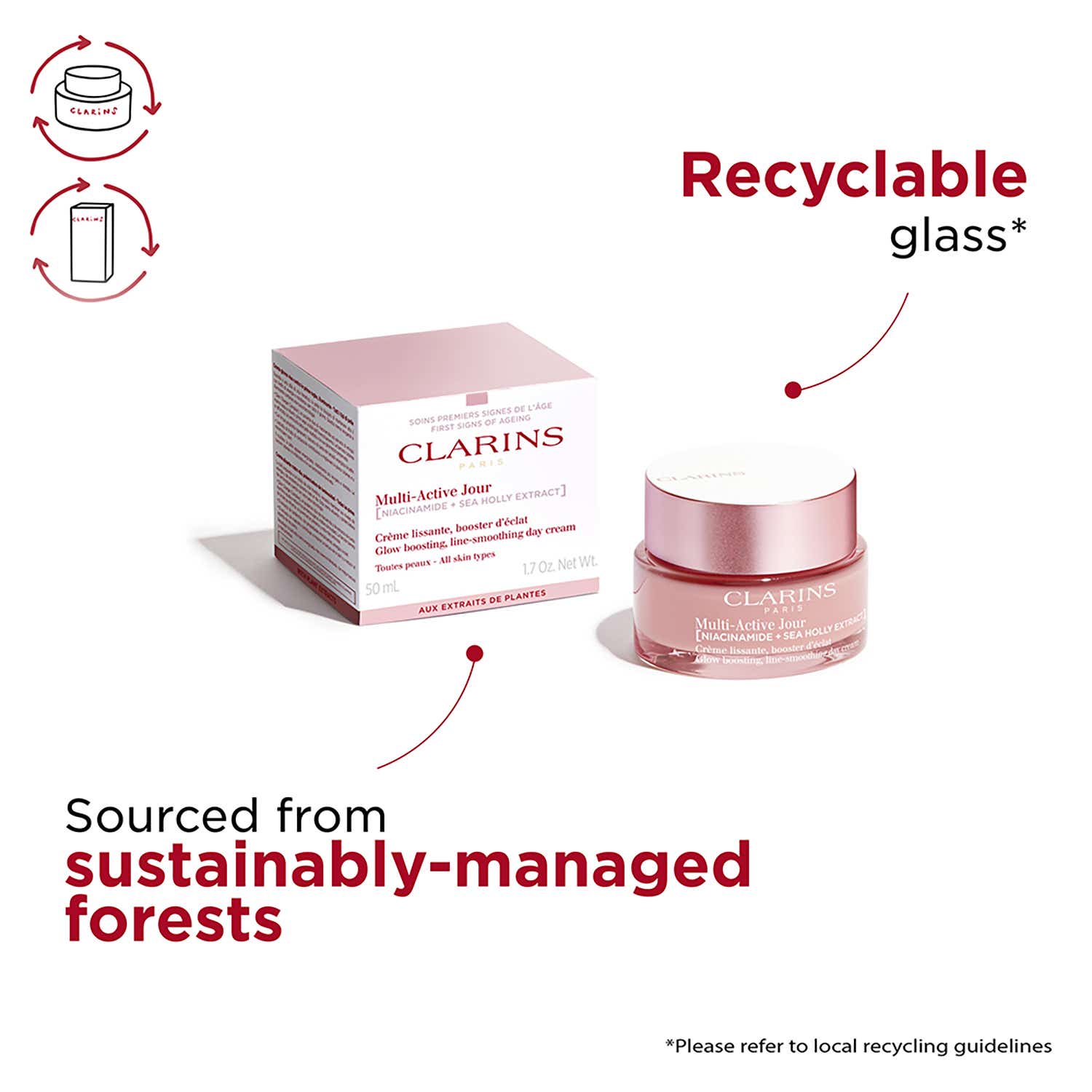 Clarins Multi Active Day Cream Normal To Dry Skin (50ml) - Clarins