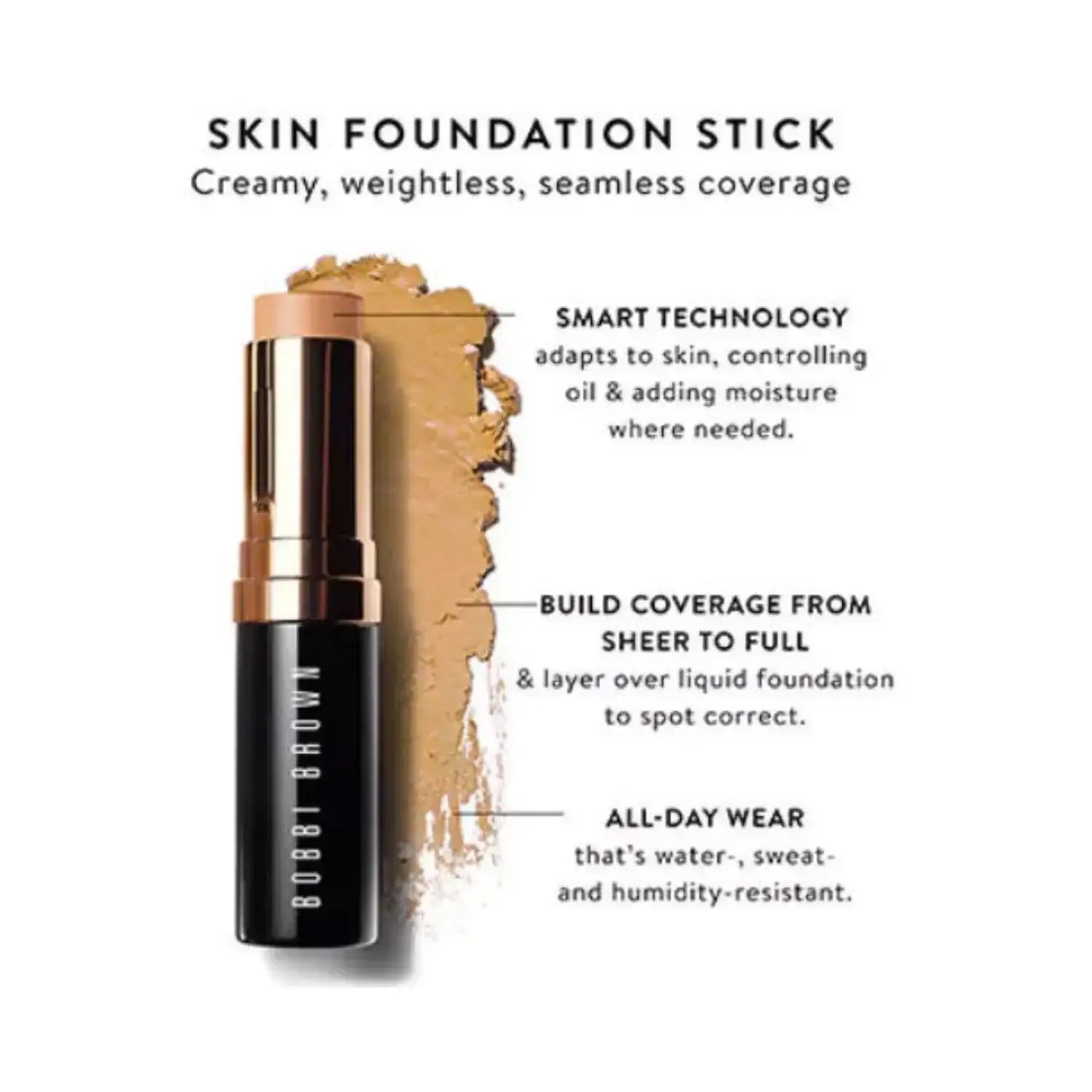 Bobbi Brown Skin Foundation Stick - Natural Tan (W-054) (9 g) - Bobbi Brown