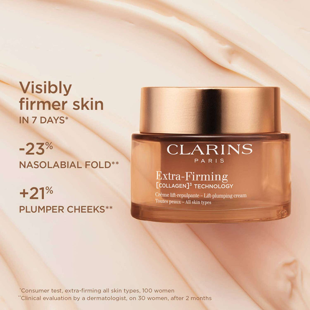 Clarins Extra Firming Night Cream All Skin Types (50 ml) - Clarins