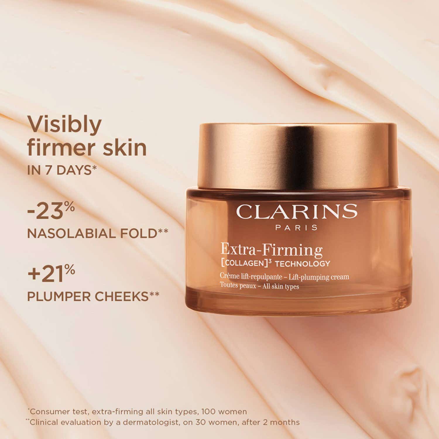 Clarins Extra Firming Night Cream All Skin Types (50 ml) - Clarins