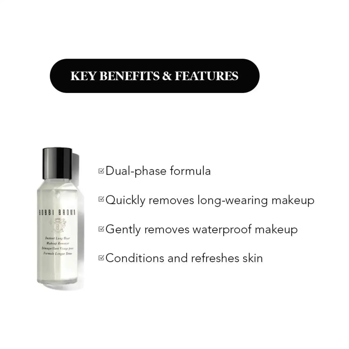 Bobbi Brown Instant Long Wear Make-up Remover (100 ml) - Bobbi Brown
