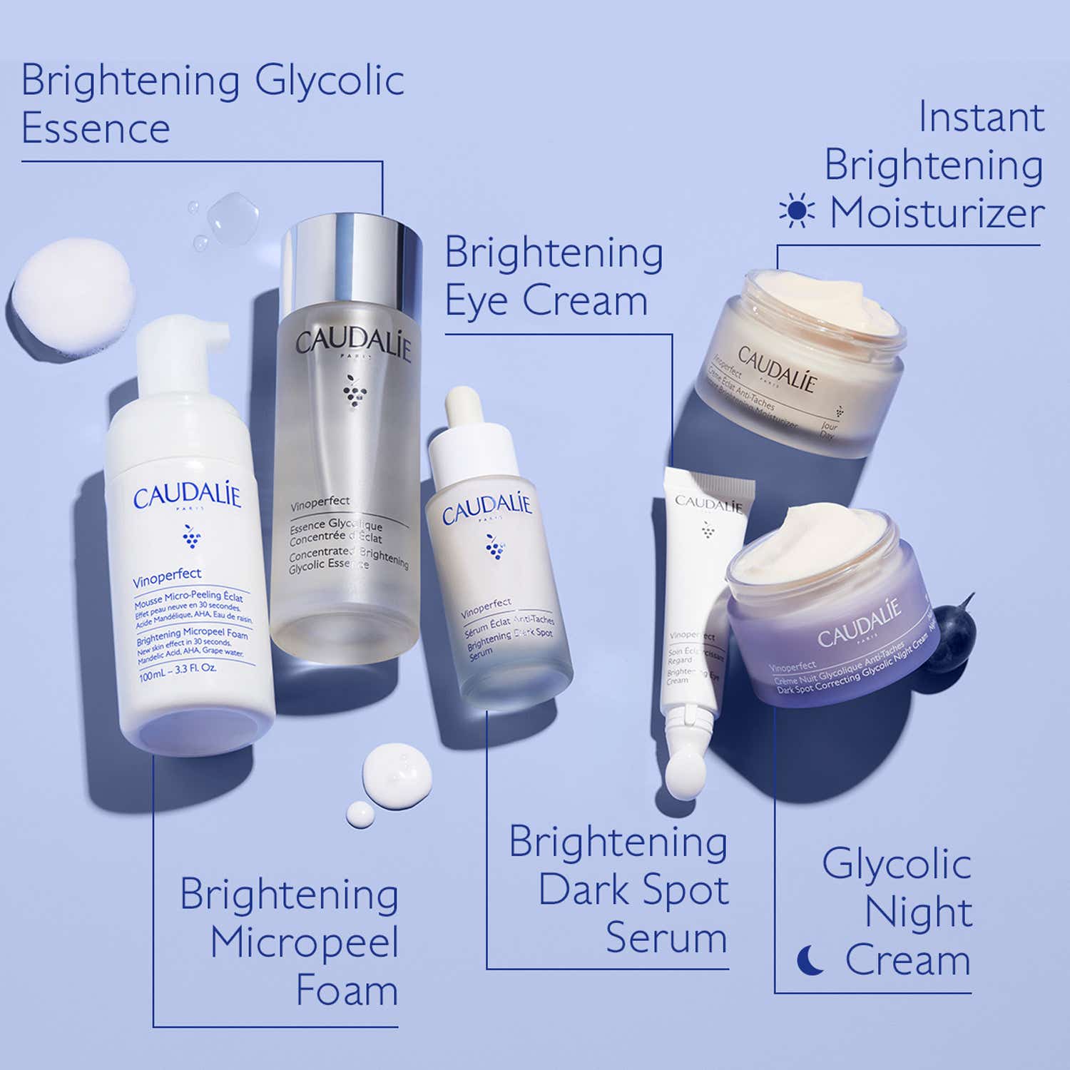Caudalie Vinoperfect Concentrated Brightening Glycolic Essence (150ml) - Caudalie