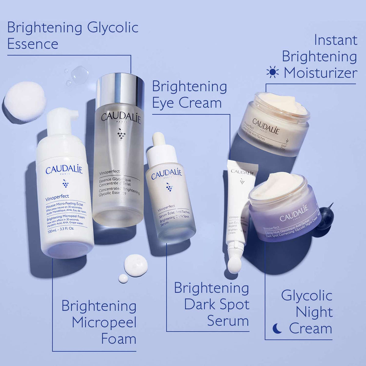 Caudalie Vinoperfect Concentrated Brightening Glycolic Essence (150ml) - Caudalie