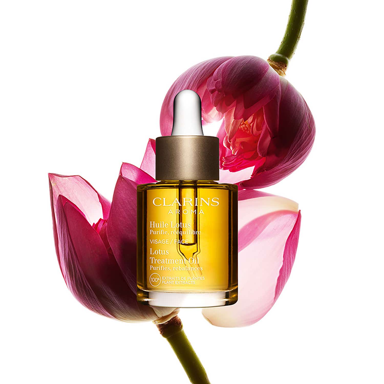 Clarins Lotus Face Treatment Oil (30 ml) - Clarins