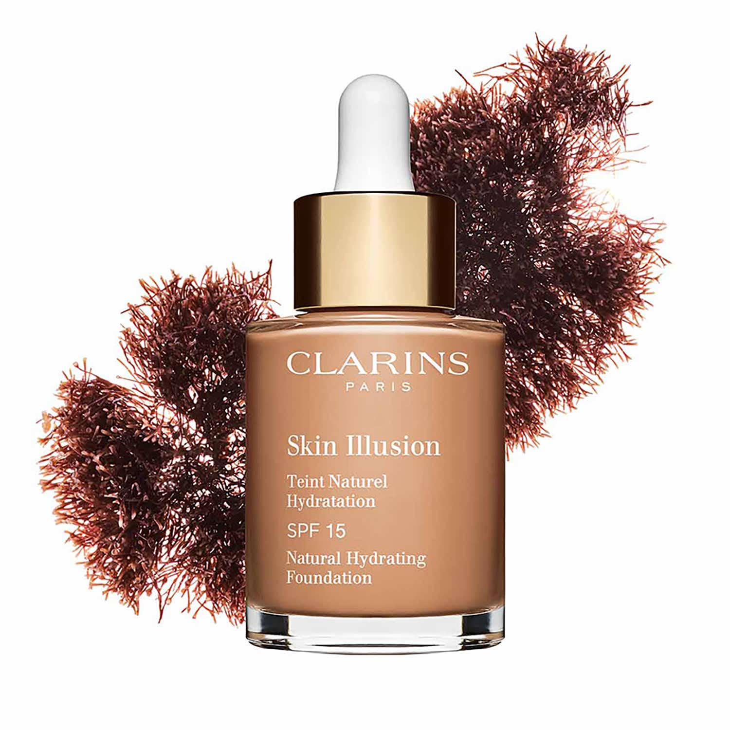 Clarins Skin Illusion Foundation - 112 Amber (30 ml) - Clarins