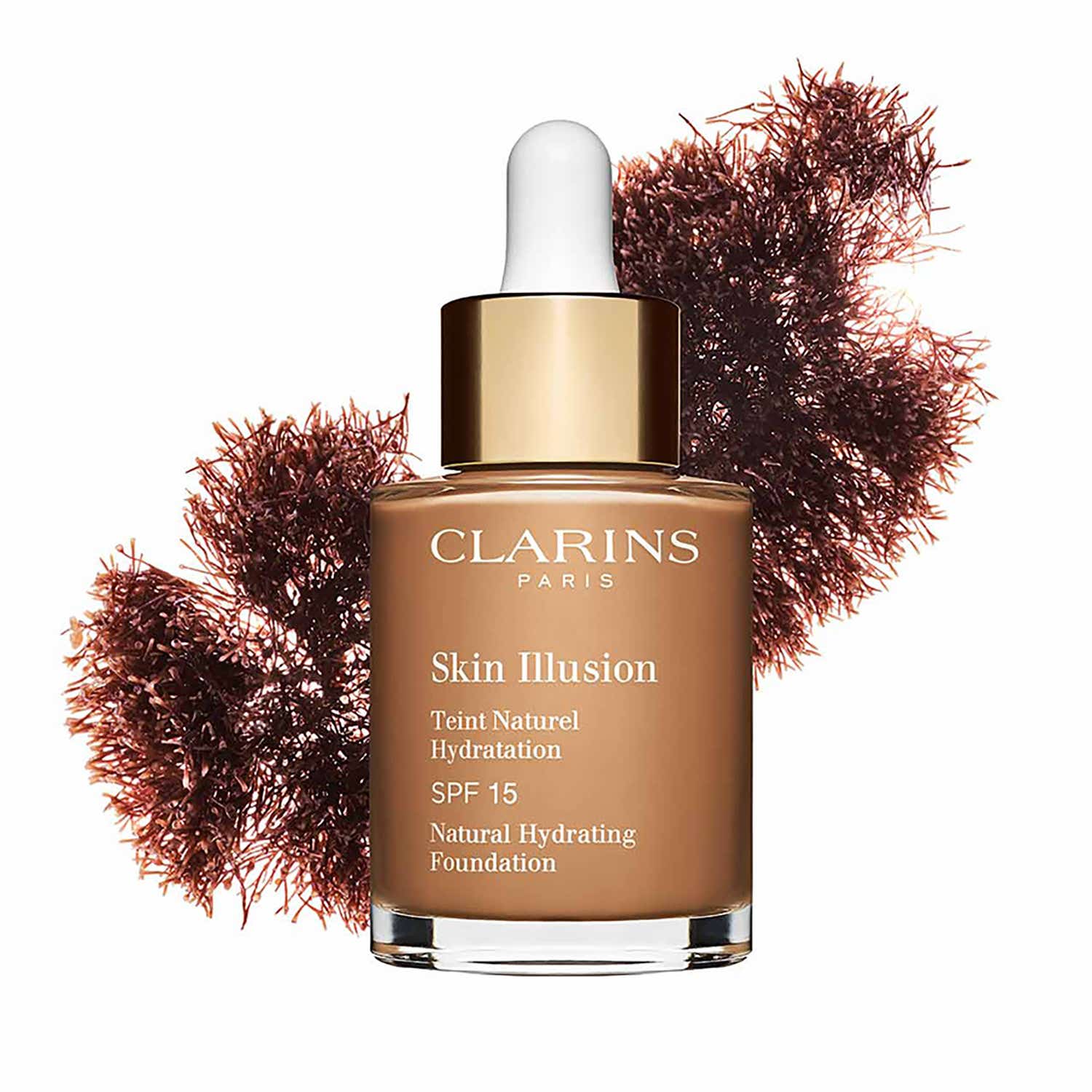 Clarins Skin Illusion Foundation - 114 Cappuccino (30 ml) - Clarins