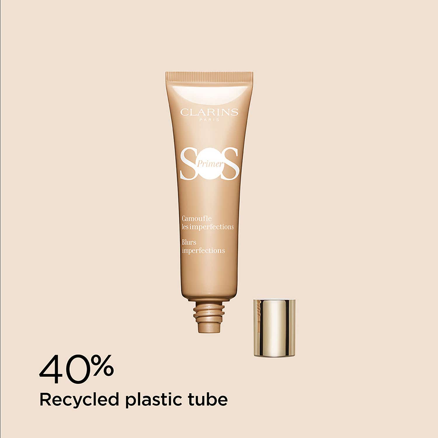 Clarins SOS Color Correcting Face Primer - Imperfections Peach (30 ml) - Clarins