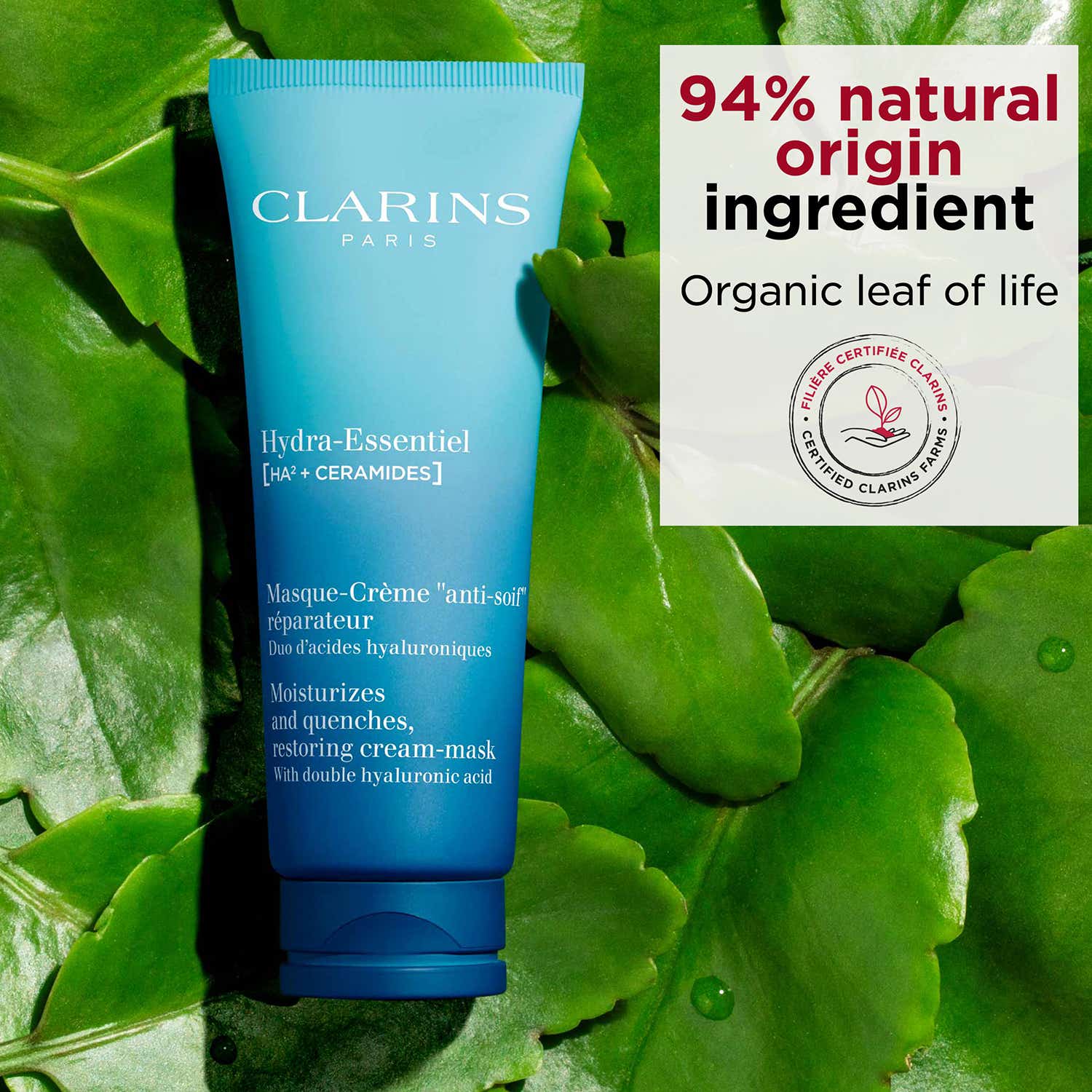 Clarins Hydra-Essentiel HA Cream-Mask (75 ml) - Clarins