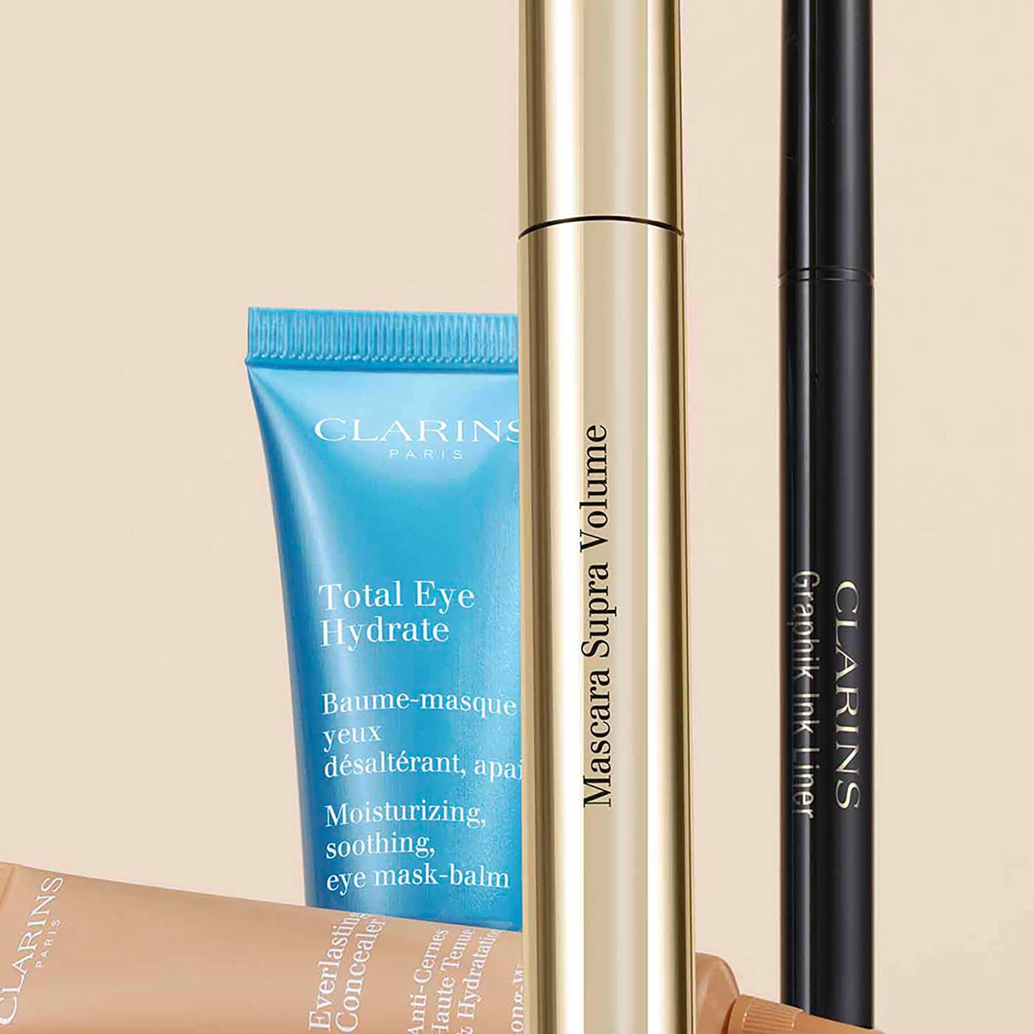 Clarins Supra Volume Mascara - 01 Intense Black (8 ml) - Clarins